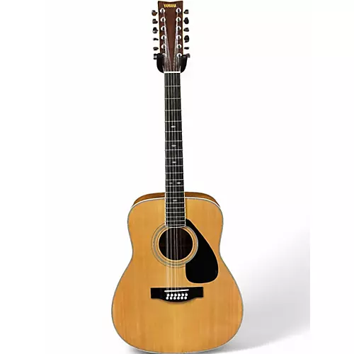 Used Yamaha FG-512 II Natural 12 String Acoustic Guitar Natural - musicians--Friend
