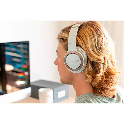Cleer ENDURO ANC Wireless Bluetooth Headphones White - musicians--Friend