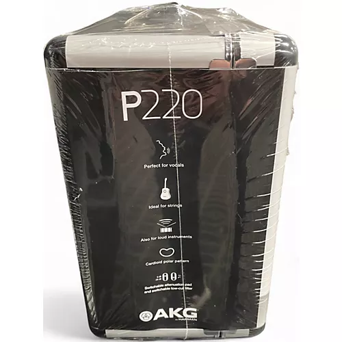Used AKG P220 Project Studio Condenser Microphone - musicians--Friend