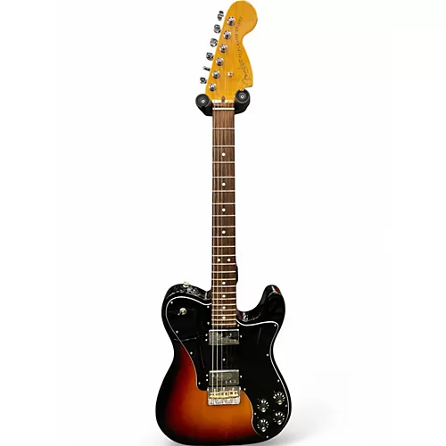 Used Fender American Professional II Telecaster 3 Color Sunburst Solid Body Electric Guitar 3 Color Sunburst - musicians--Friend