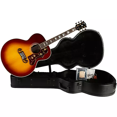 Gibson SJ-200 Standard Rosewood Acoustic-Electric Guitar Rosewood Burst - musicians--Friend