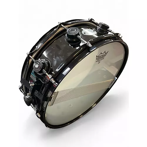 Used DW 5.5X14 All Maple Shell Black Drum Black 10 - musicians--Friend
