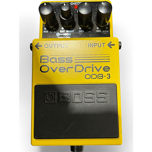 Used BOSS ODB3 Bass Overdrive Bass Effect Pedal - musicians--Friend