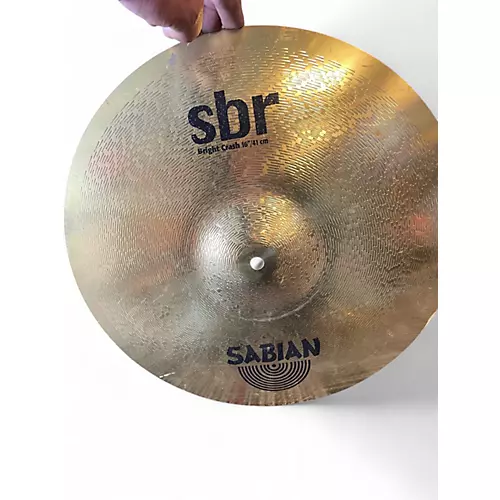 Used SABIAN 16in SBR Series Crash Cymbal 36 - musicians--Friend