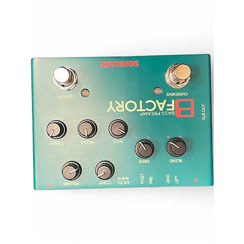 Used Sonicake BASS PREAMP FACTORY Bass Effect Pedal - musicians--Friend