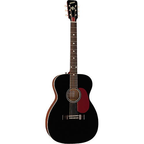Gretsch Guitars Nick 13 Signature Outlaw Heart Grand Concert Acoustic-Electric Guitar Black - musicians--Friend