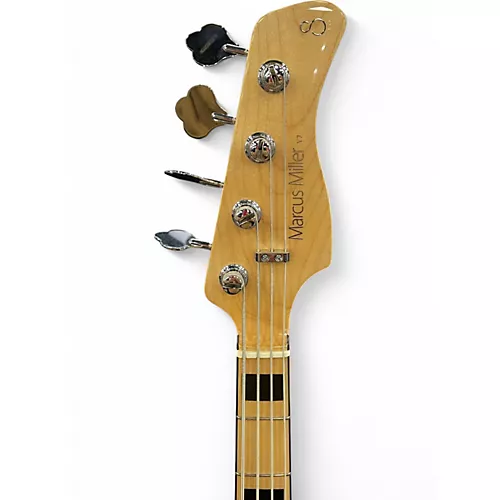 Used Sire Marcus Miller V7 Swamp Ash Black Electric Bass Guitar Black - musicians--Friend