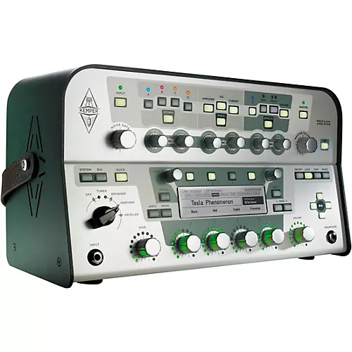 Kemper Profiling Amplifier Head White with Remote - musicians--Friend