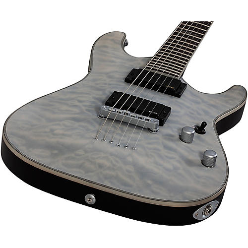 Schecter Guitar Research C-1 Platinum Electric Guitar Satin Purple Burst - musicians--Friend