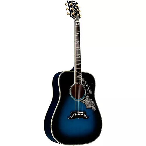 Gibson Bats in Flight Limited-Edition Acoustic Guitar Midnight Edge Burst - musicians--Friend