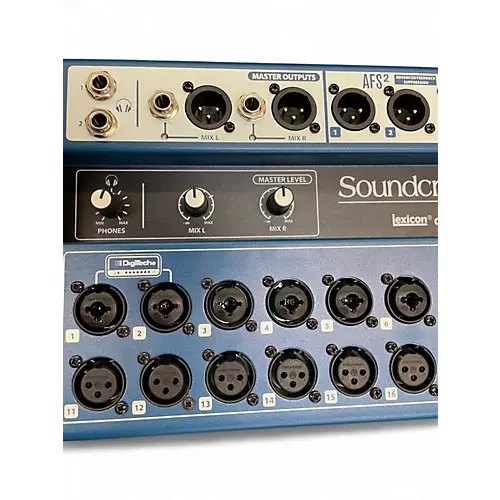 Used Soundcraft ui24r Unpowered Mixer - musicians--Friend