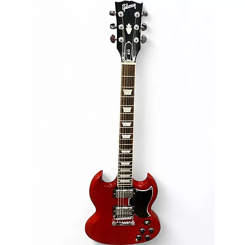 Used 2018 Gibson SG Standard Candy Apple Red Solid Body Electric Guitar Candy Apple Red - musicians--Friend