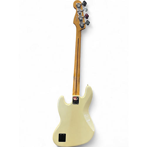 Used Fender Player Plus Active Jazz Bass Olympic Pearl Electric Bass Guitar Olympic Pearl - musicians--Friend