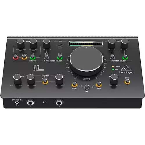 Behringer STUDIO L High-End Studio Control With VCA Control and USB Audio Interface - musicians--Friend