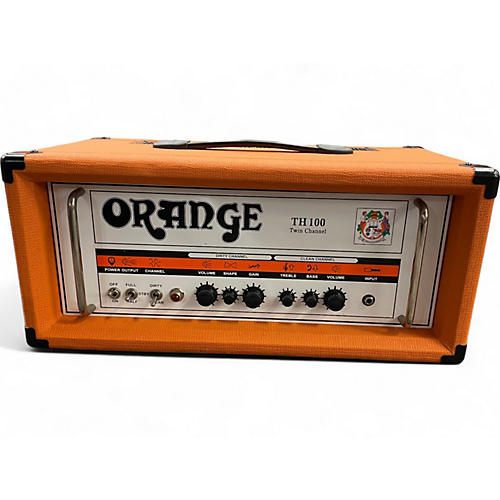 Used Orange Amplifiers TH100 Tube Guitar Amp Head - musicians--Friend