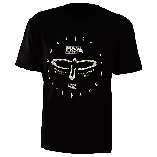 PRS Circle of Birds Tee Medium Black - musicians--Friend