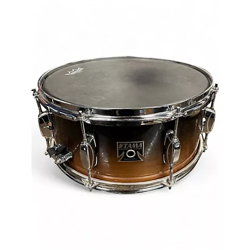 Used TAMA 12X6.5 Superstar Snare Brown Sunburst Drum Brown Sunburst 185 - musicians--Friend