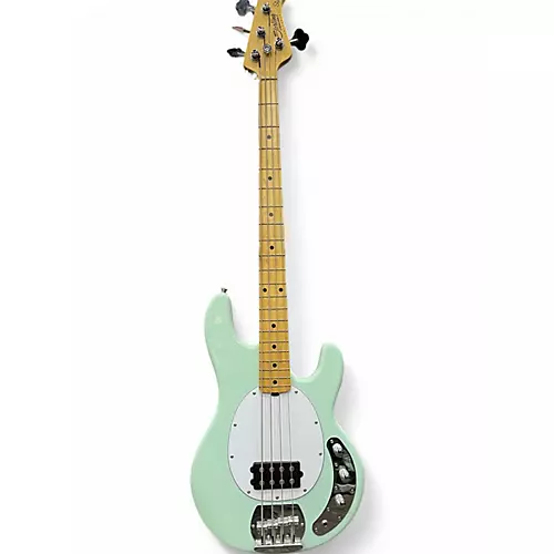 Used Sterling by Music Man Ray34 Seafoam Green Electric Bass Guitar Seafoam Green - musicians--Friend