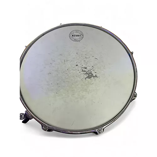 Used TAMA 14in swing star Silver Drum Silver 33 - musicians--Friend