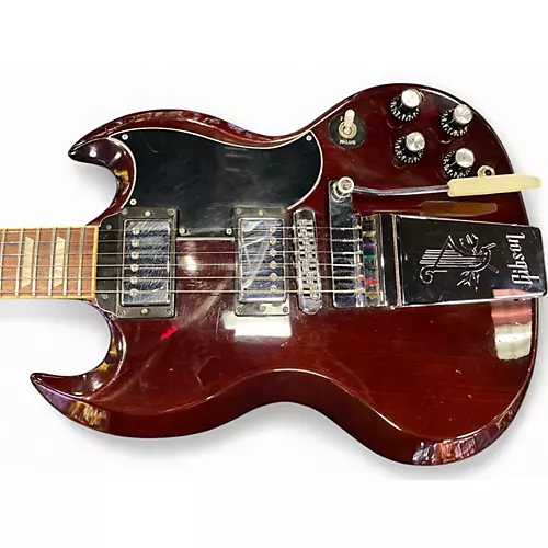 Used 2014 Gibson SG Original II Aged Cherry Solid Body Electric Guitar Aged Cherry - musicians--Friend