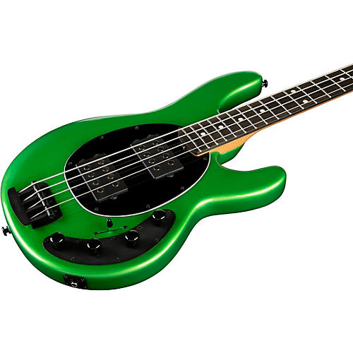 Ernie Ball Music Man StingRay Special HH Electric Bass Guitar Black and Chrome - musicians--Friend