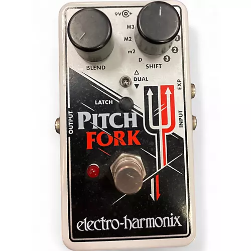 Used Electro-Harmonix Pitch Fork Polyphonic Pitch Shifting Effect Pedal - musicians--Friend