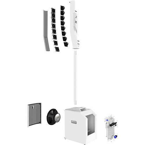 Electro-Voice EVOLVE 50M Portable Linear Column Array PA System, White - musicians--Friend