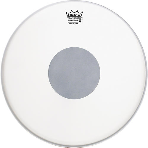 Remo Clear Pinstripe Standard Pro Pack with Free 14 in. Coated Emperor X Reverse Black Dot Snare Drum Head - musicians--Friend