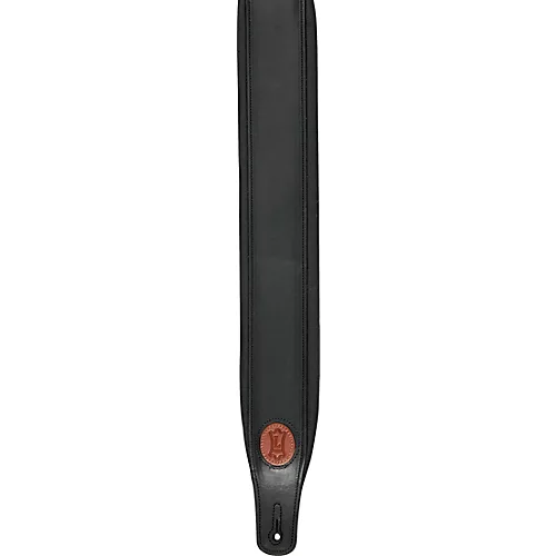 Levy's Boot Leather Guitar Strap Black - musicians--Friend