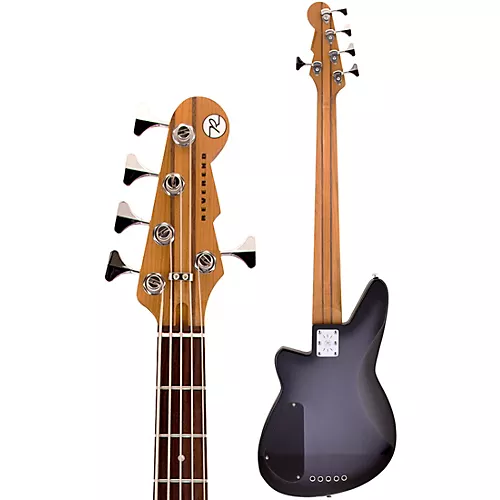Reverend Mercalli 5 Rosewood Fingerboard 5-String Electrc Bass Guitar Periwinkle Burst - musicians--Friend