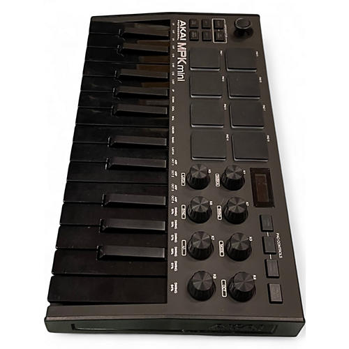Used Akai Professional MPK Mini MIDI Controller - musicians--Friend