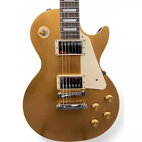 Used Gibson Les Paul Standard 1950S Neck Gold Top Solid Body Electric Guitar Gold Top - musicians--Friend