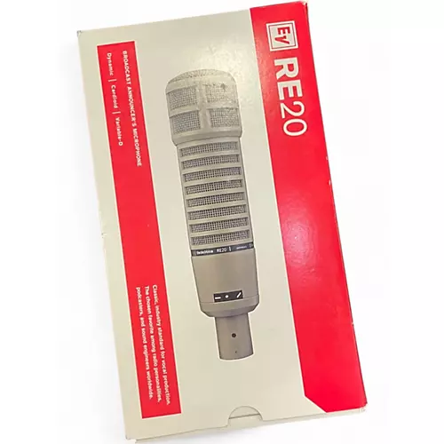 Used Electro-Voice RE20 Dynamic Microphone - musicians--Friend