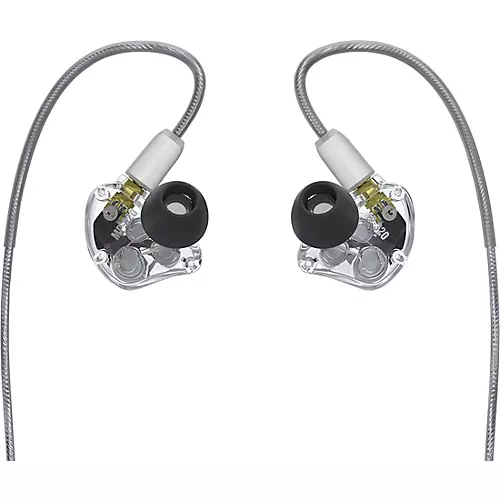 Mackie MP-320 In-Ear Monitors With Triple Dynamic Drivers Clear - musicians--Friend