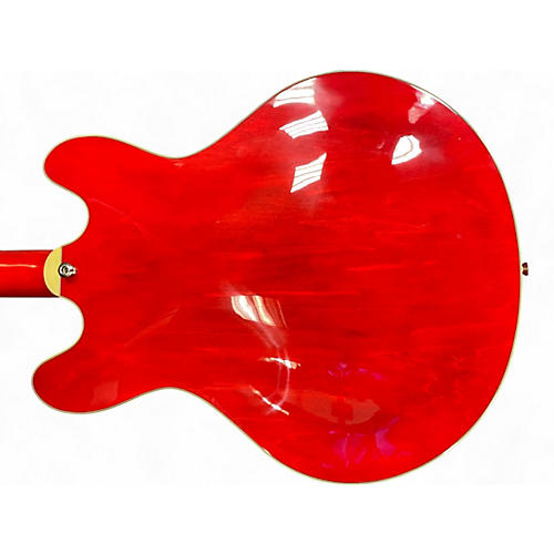 Used Eastman T386 Red Hollow Body Electric Guitar Red - musicians--Friend