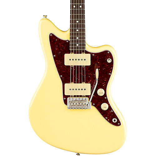 Fender American Performer Jazzmaster Rosewood Fingerboard Electric Guitar Vintage White - musicians--Friend