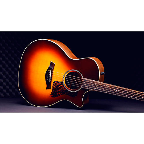 Taylor AD14ce-SB LTD 50th Anniversary Grand Auditorium Acoustic-Electric Guitar Tobacco Sunburst - musicians--Friend