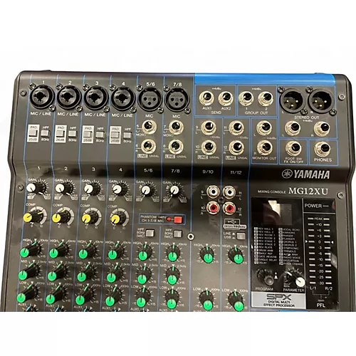 Used Yamaha MG12XU Unpowered Mixer - musicians--Friend