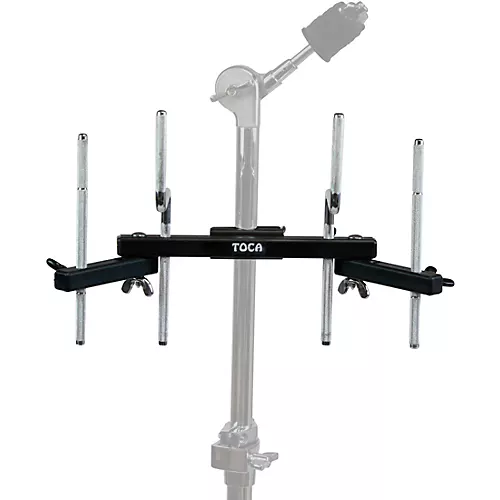 Toca Adjustable Accessory Mount with Knurled Arms - musicians--Friend