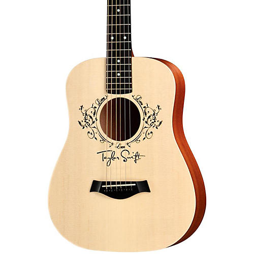 Taylor Taylor Swift Signature Baby Acoustic Guitar Natural 3/4 Size Dreadnought - musicians--Friend