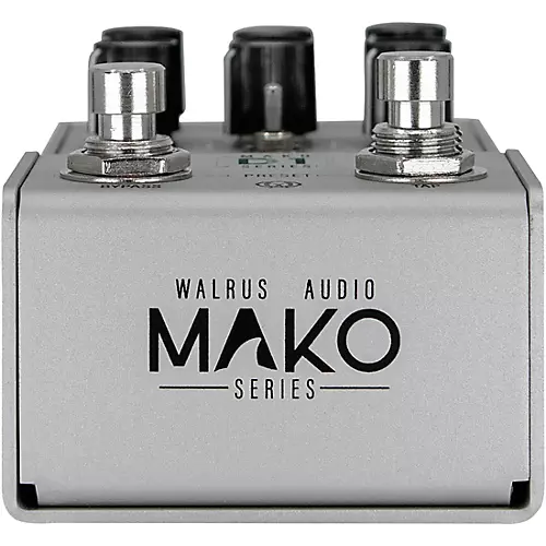 Open-Box Walrus Audio Mako Series D1 Delay Effects Pedal Condition 1 - Mint Silver - musicians--Friend
