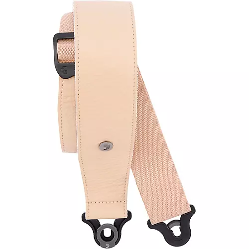D'Addario Comfort Leather Auto Lock Guitar Strap Black 3 in. - musicians--Friend
