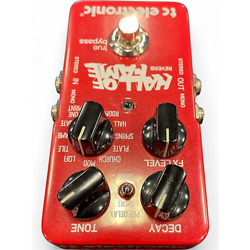 Used TC Electronic Hall Of Fame Reverb Effect Pedal - musicians--Friend