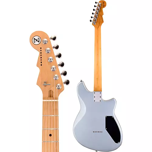 Reverend Billy Corgan Signature Z-One Left-Handed Electric Guitar Metallic Silver Freeze - musicians--Friend