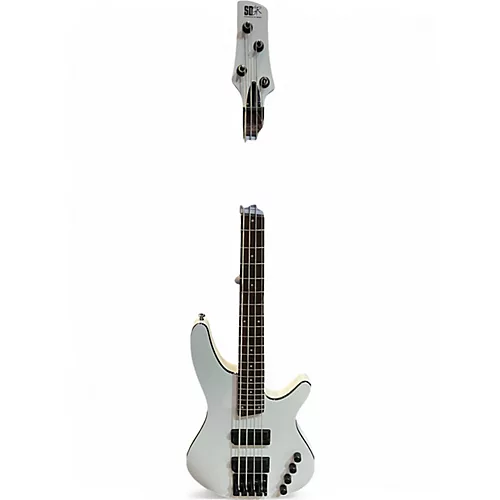 Used Ibanez SRX2EX2 Alpine White Electric Bass Guitar Alpine White - musicians--Friend