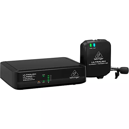 Behringer 2.4 GHz Digital Wireless System with Lavalier Microphone, Belt-Pack Transmitter and Receiver - musicians--Friend