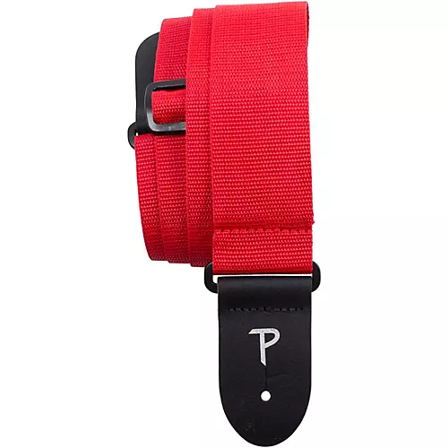 Perri's Nylon Guitar Strap Silver 2 in. - musicians--Friend