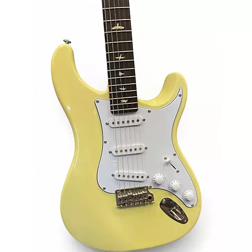 Used PRS SE Silver Sky Cream Solid Body Electric Guitar Cream - musicians--Friend