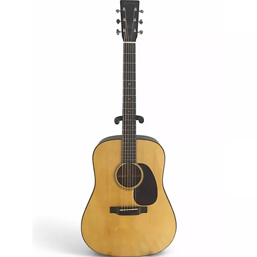 Used Martin Custom Shop D18 Style Adirondack Spruce Natural Acoustic Guitar Natural - musicians--Friend