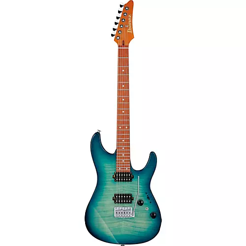 Ibanez AZ24S1F Standard Electric Guitar Transparent Black Sunburst - musicians--Friend